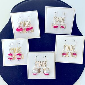 Big Sale Earrings.  All five for the price of one